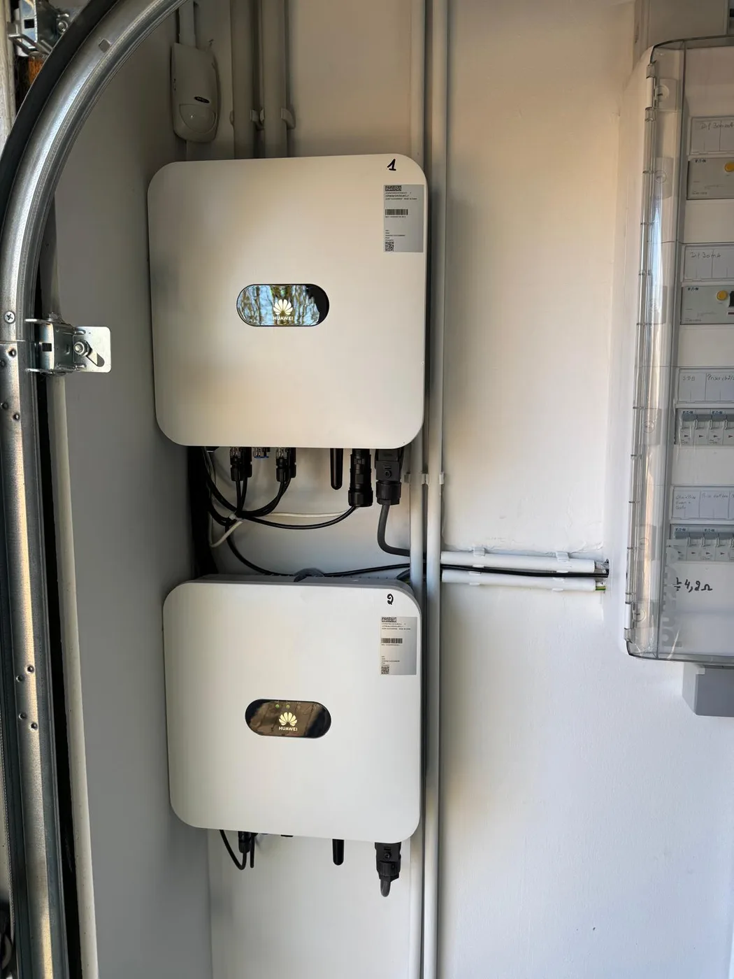 Batteries & onduleurs — réalisation Thermo Confort Solution en Wallonie