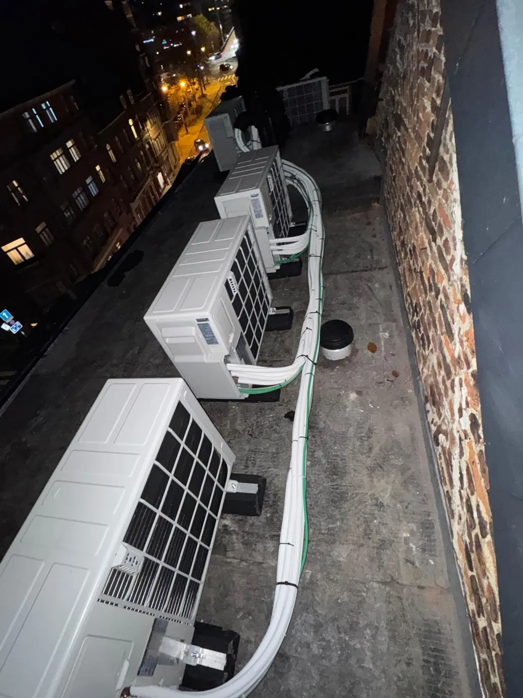 Climatisation (air-air) — réalisation Thermo Confort Solution en Wallonie