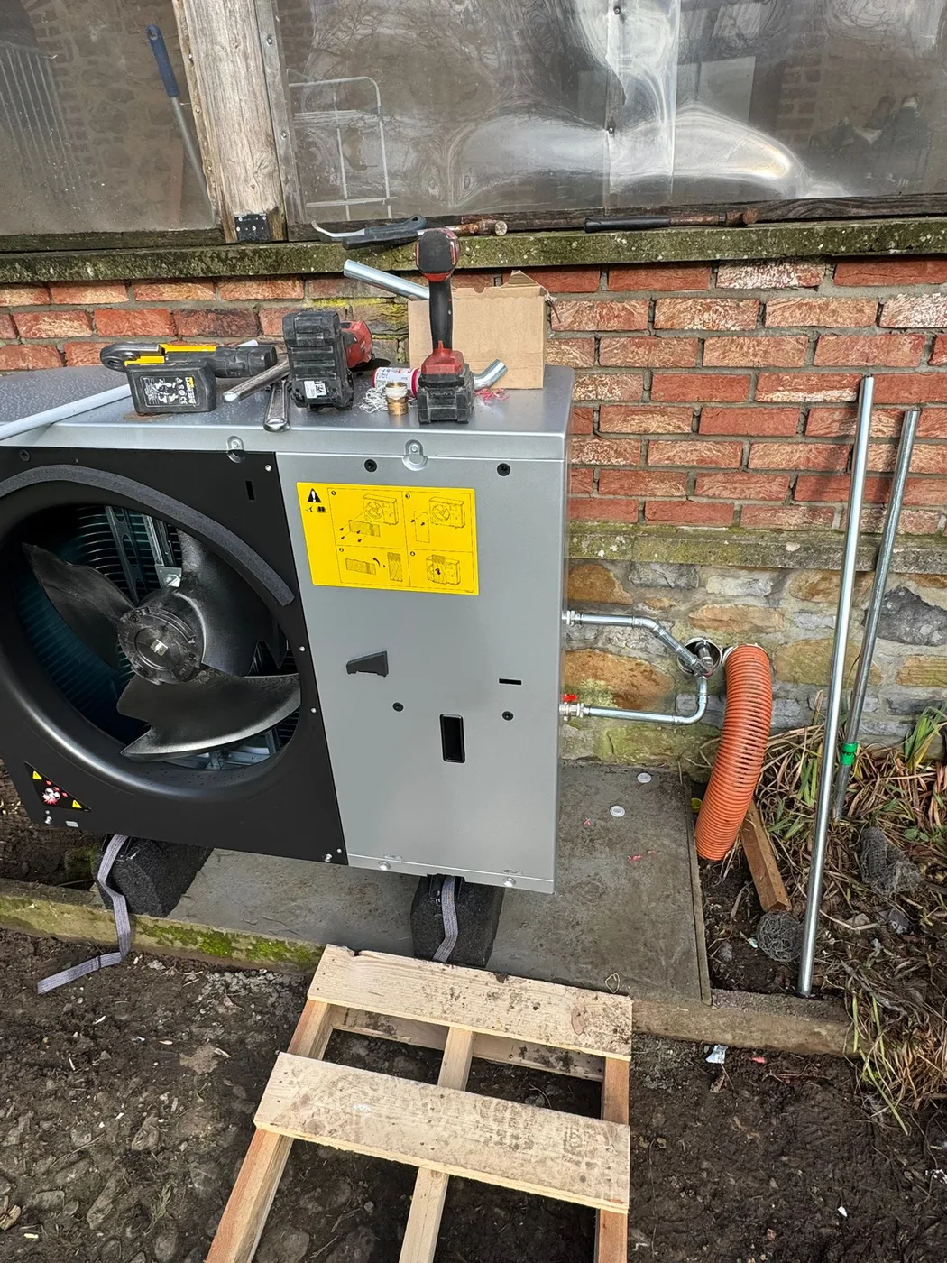 Pompes à chaleur air-eau — réalisation Thermo Confort Solution en Wallonie
