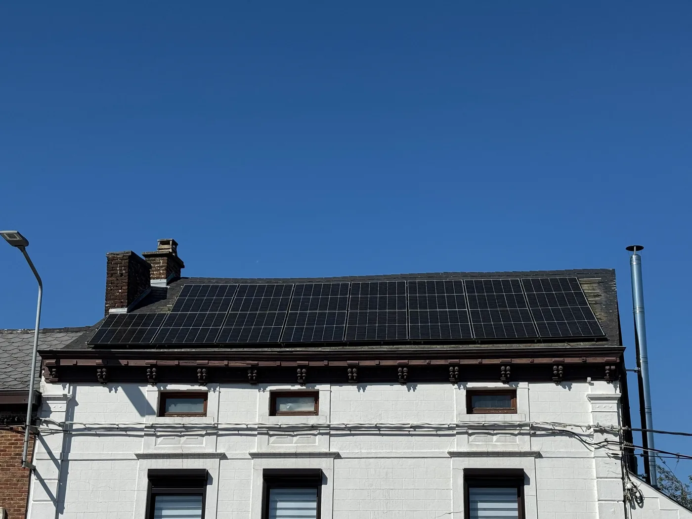 Panneaux photovoltaïques — réalisation Thermo Confort Solution en Wallonie